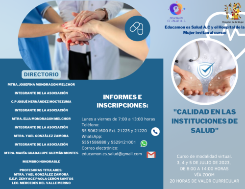 "Calidad y Seguridad al paciente en los Servicios de Salud" - Image 2